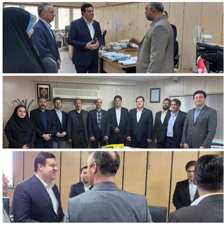 بازدید مدیرعامل بانك ملت از چند شعبه و واحد ستادی در تهران بازدید مدیرعامل بانك ملت از چند شعبه و واحد ستادی در تهران