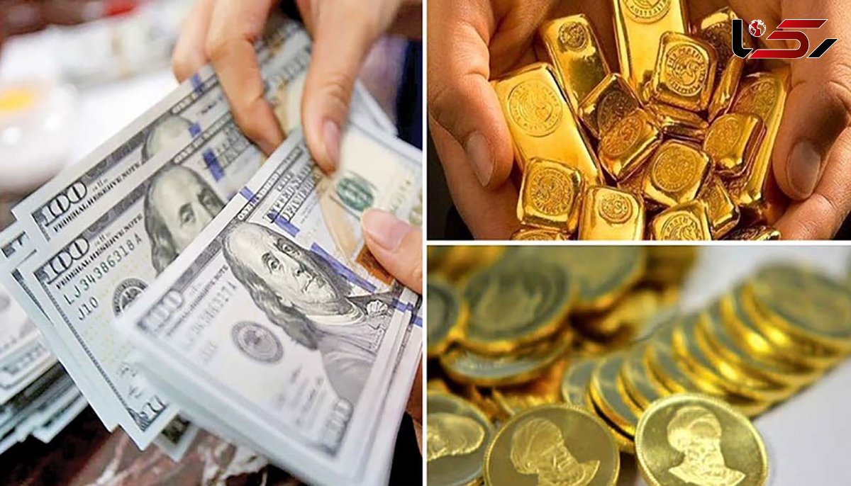سقوط آرام قیمت‌ها در بازار ارز و طلا