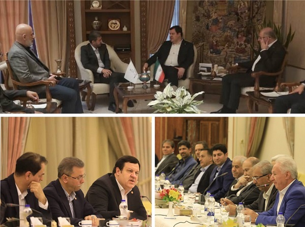 نشست‌های مدیرعامل بانك ملت بااستاندار وفعالان اقتصادی اصفهان