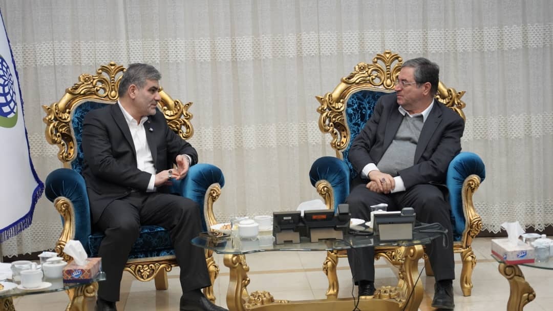 دیدارمدیرعامل بانک قرض‌الحسنه مهر با استاندار آذربایجان غربی